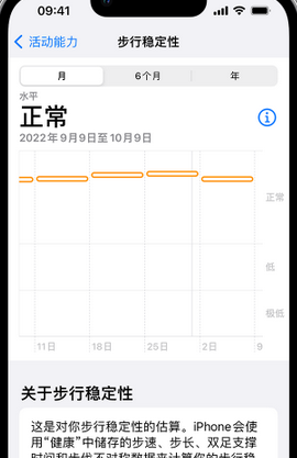 东区街道iPhone手机维修如何在iPhone开启'步行稳定性通知'