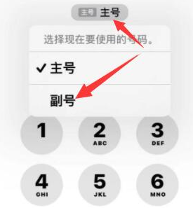 东区街道苹果14维修店分享iPhone 14 Pro Max使用副卡打电话的方法 