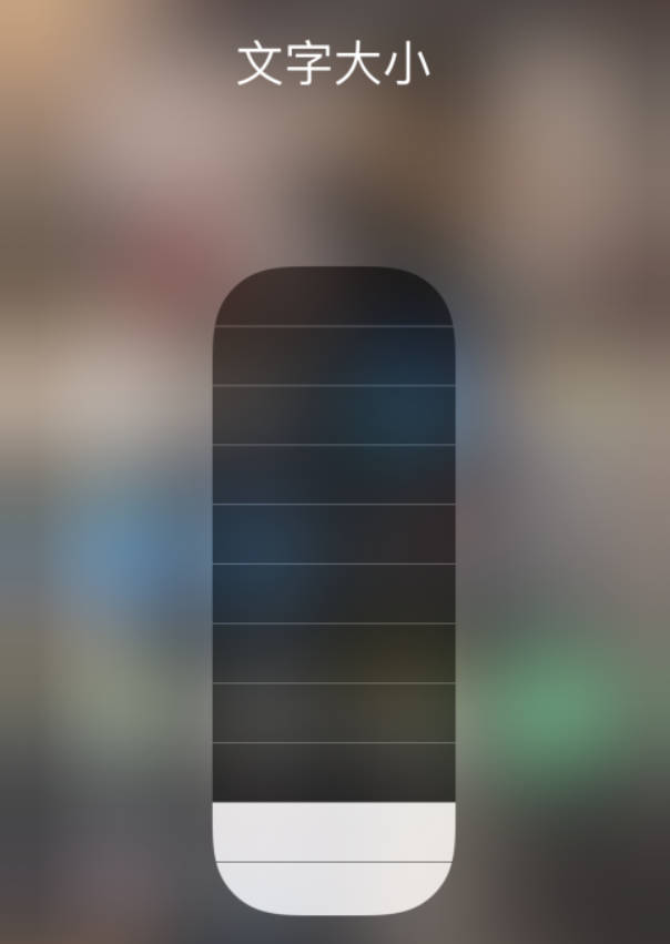 东区街道苹果手机维修分享小技巧：在 iPhone 控制中心快速调节字体大小 